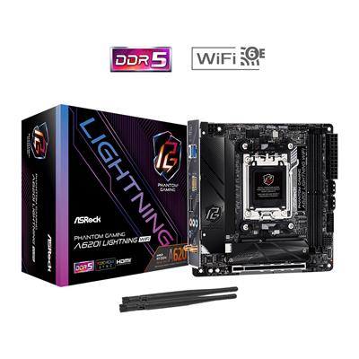 Motherboard ASRock A620I Lightning Wi-Fi AMD Socket AM5 DDR5